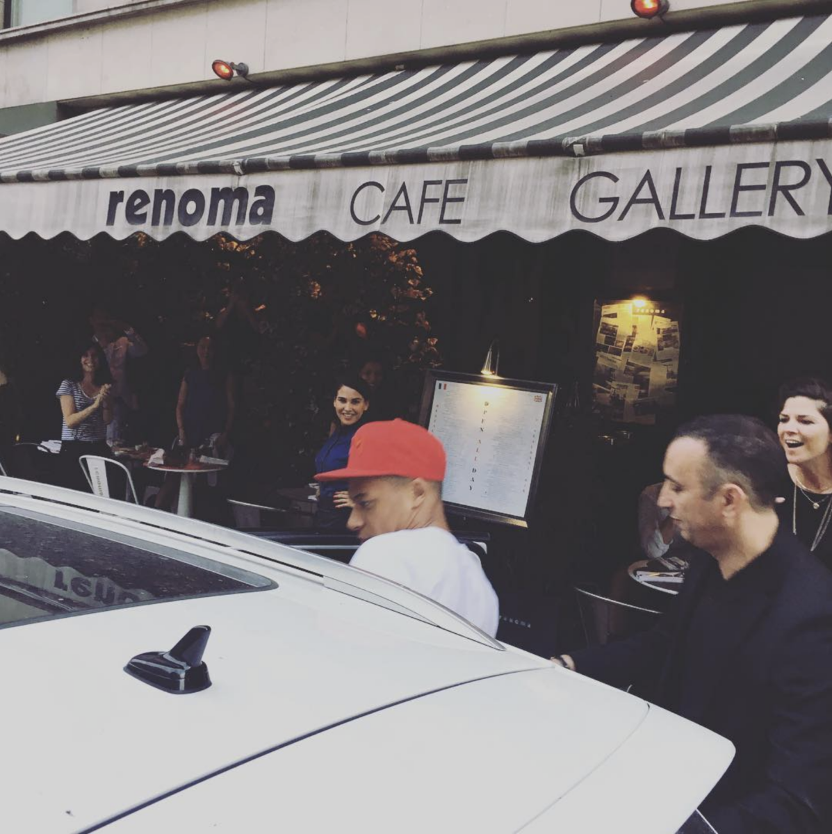 Kylian Mbappé Renoma Café Gallery Maurice Renoma Renoma Paris