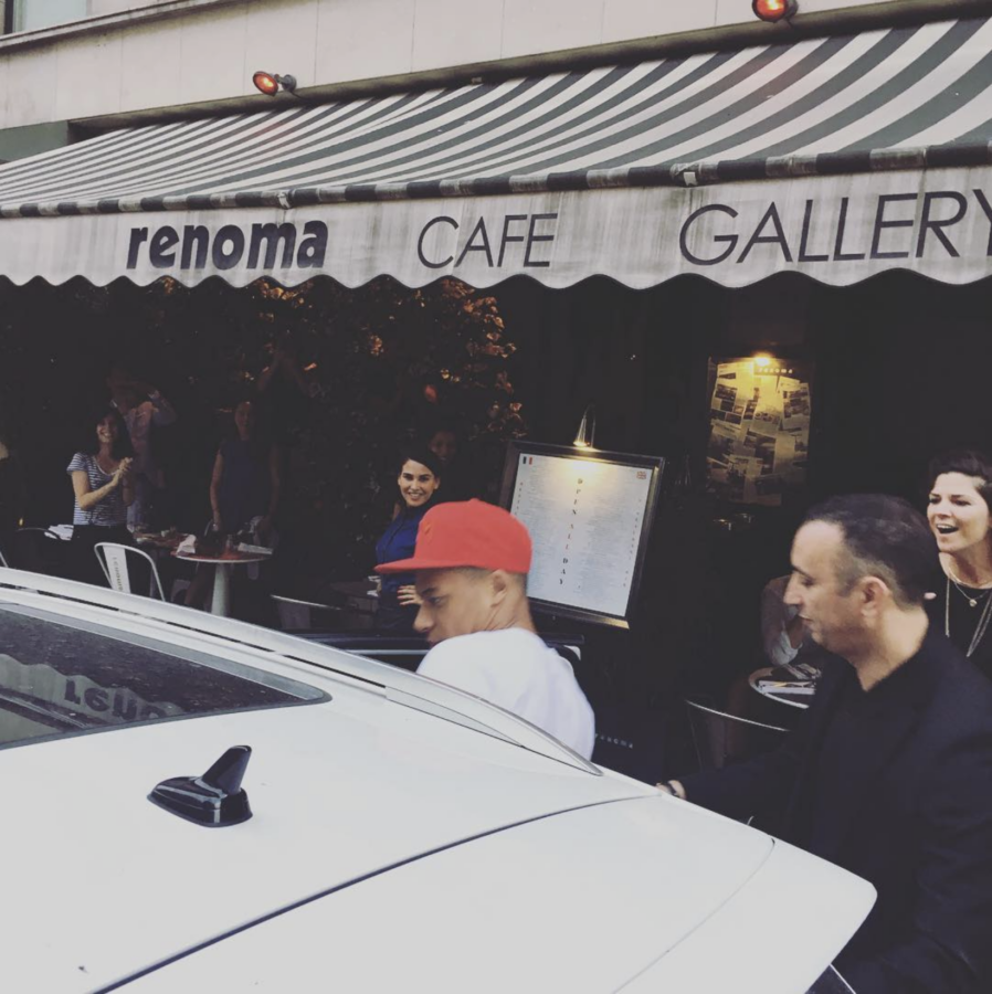 Kylian Mbappé Renoma Café Gallery Maurice Renoma Renoma Paris