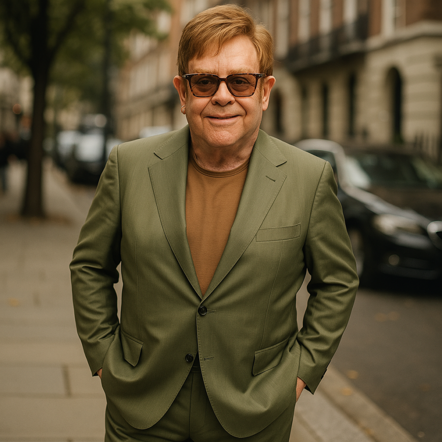 Elton John & Renoma Renoma Paris Maurice Renoma