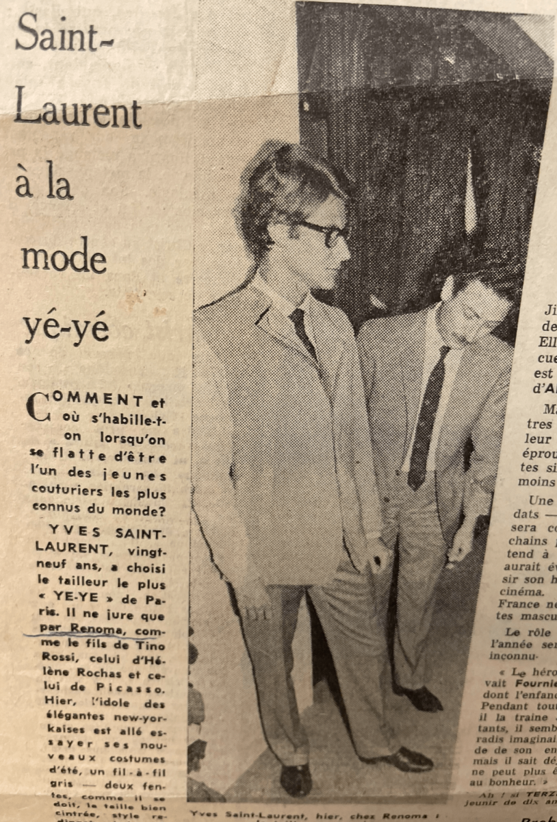 Saint-Laurent ne jure que par Renoma